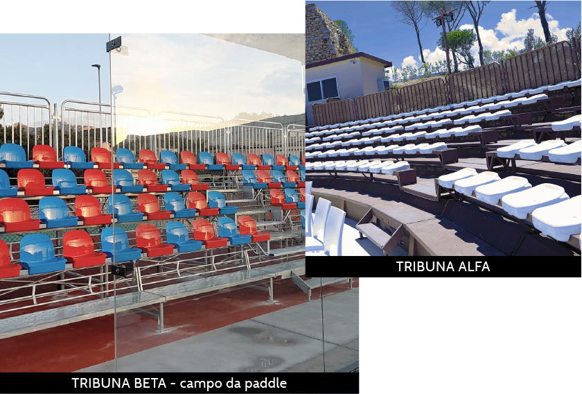 Tribuna modulare Mario Orlando