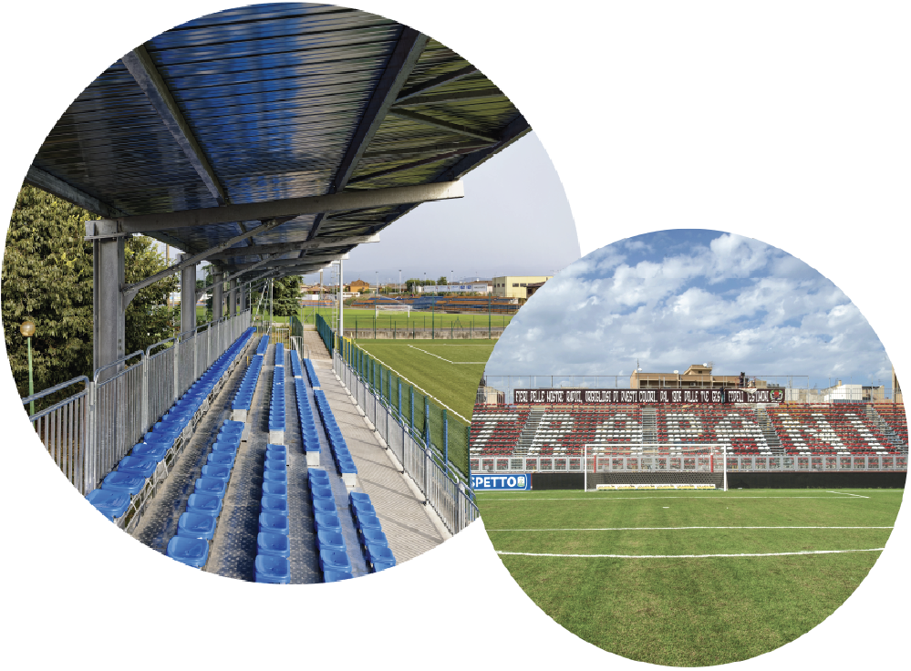 Tribune per eventi sportivi